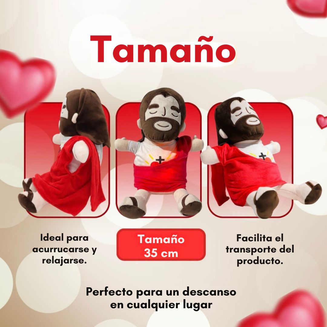 🤗 Peluche Jesús™ | Un Refugio de Paz y Fortaleza