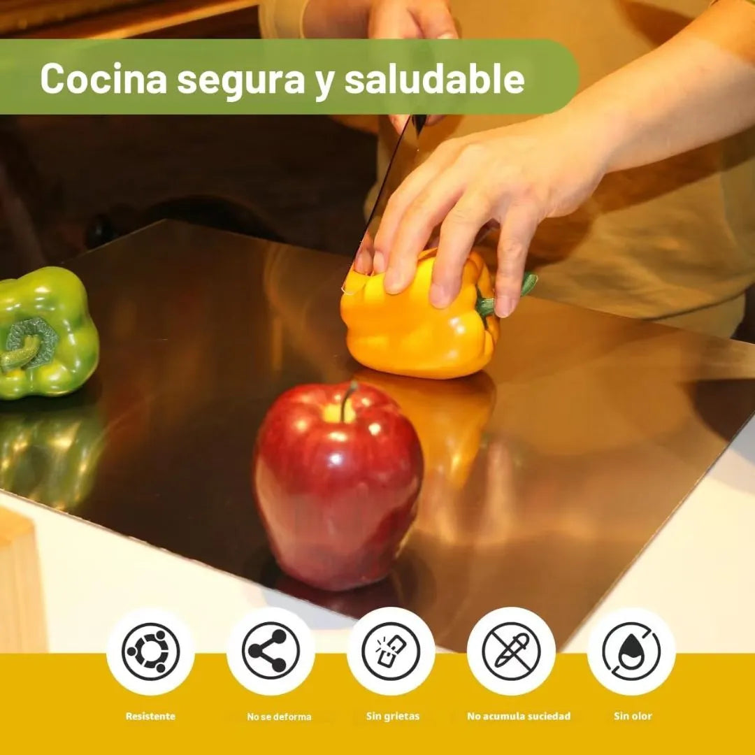 Higienix Kitchen™:La tabla de cocina que NO guarda bacterias y dura por años