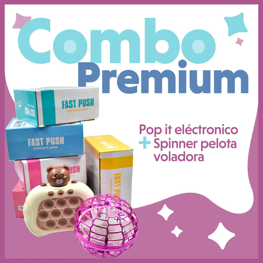 Pop It + Spinner Volador