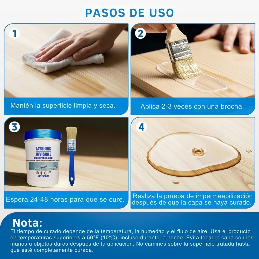 JAYSUING™ Sellador Impermeabilizante 500ml