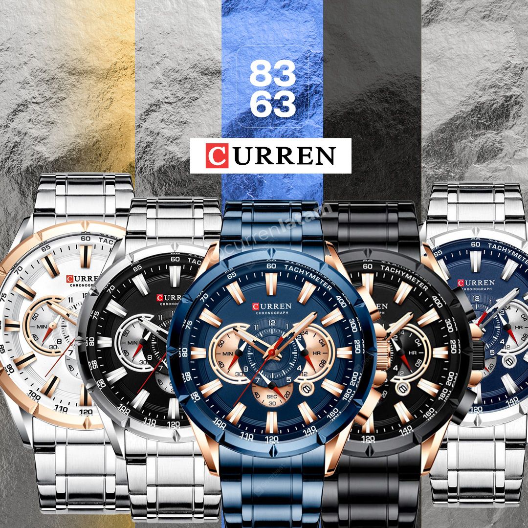 Curren 8363™ – Elegancia y funcionalidad en un solo reloj