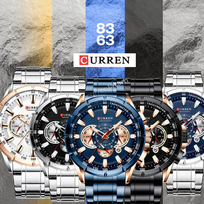 Curren 8363™ – Elegancia y funcionalidad en un solo reloj