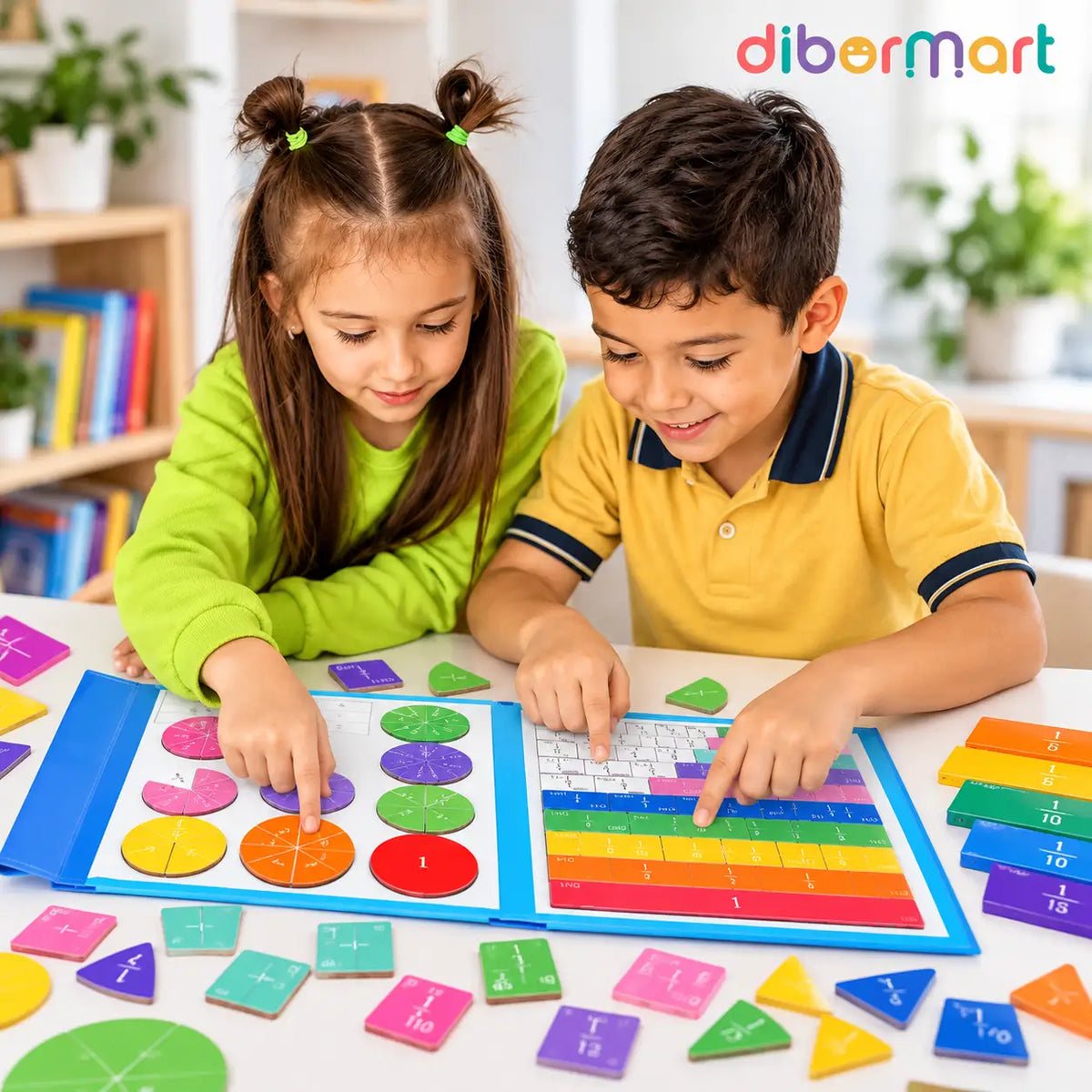 Libro Montessori de Fracciones