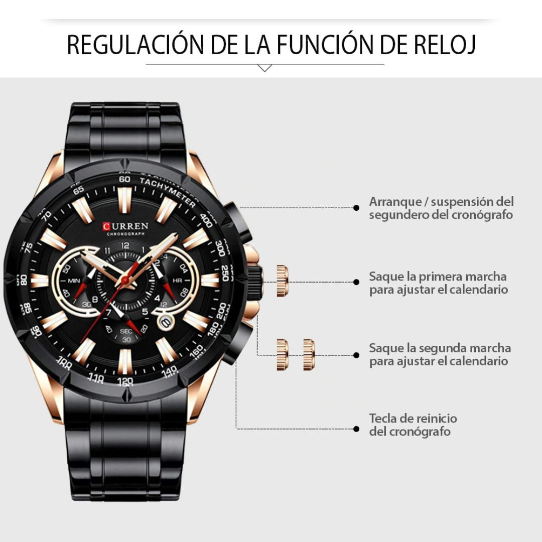 Curren 8363™ – Elegancia y funcionalidad en un solo reloj
