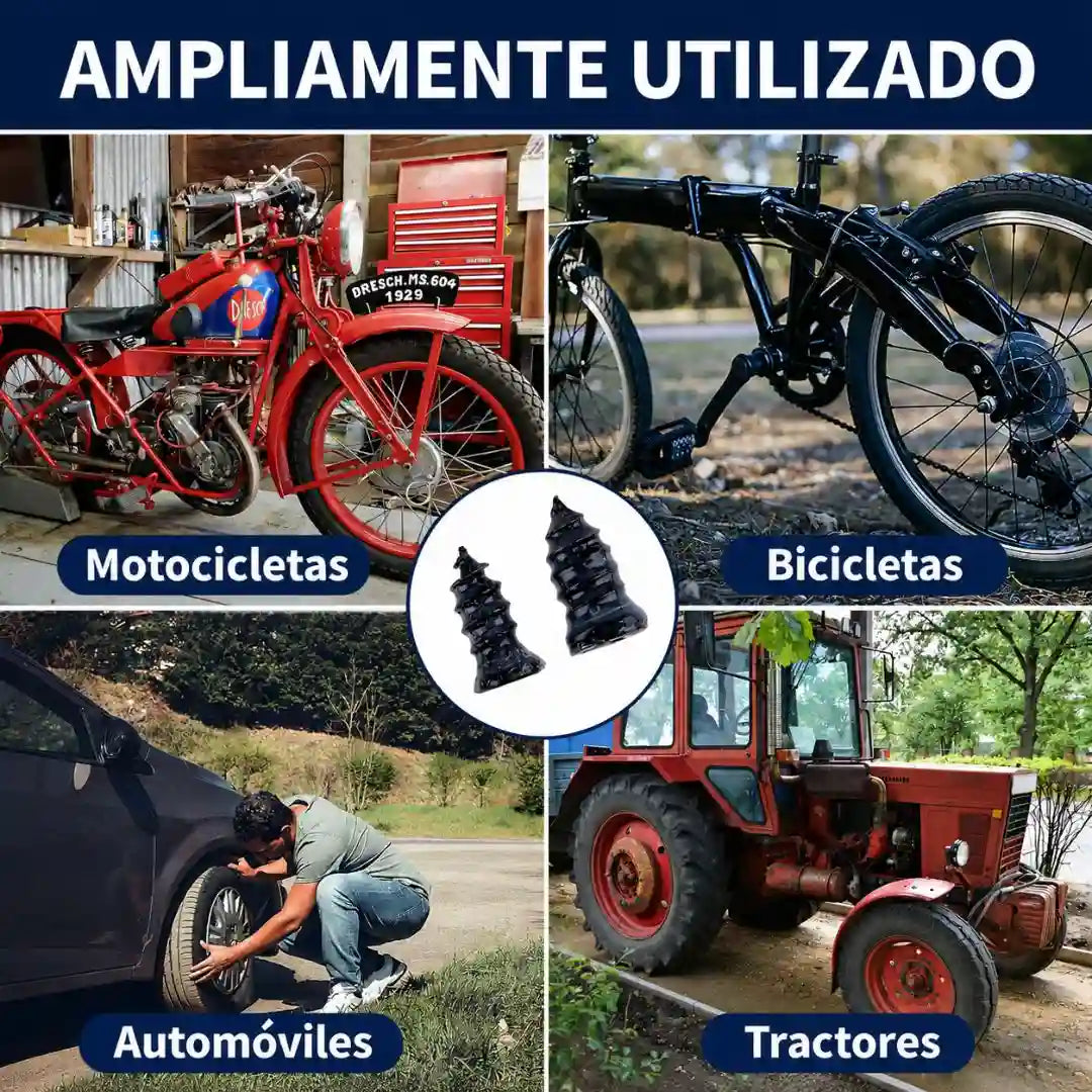 PinchaFix™ | Tornillo Reparador de Llantas Kit x20