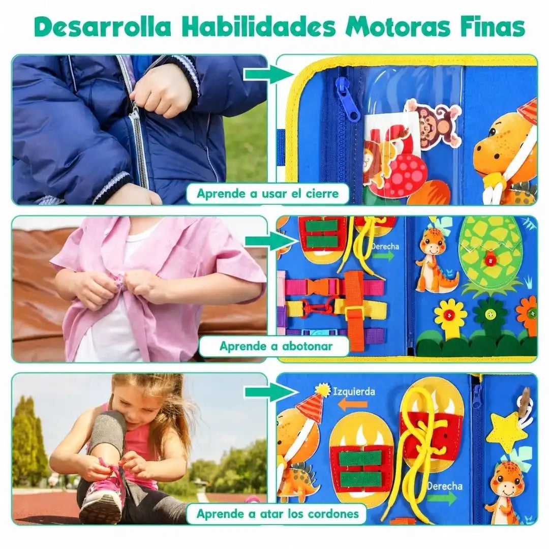 LIBRO MONTESSORI DE HABILIDADES BÁSICAS Pequeñas manos, grandes habilidades.