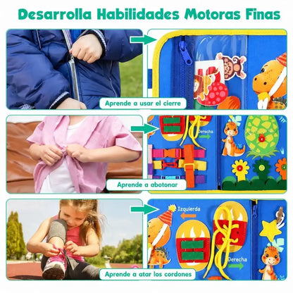 LIBRO MONTESSORI DE HABILIDADES BÁSICAS Pequeñas manos, grandes habilidades.