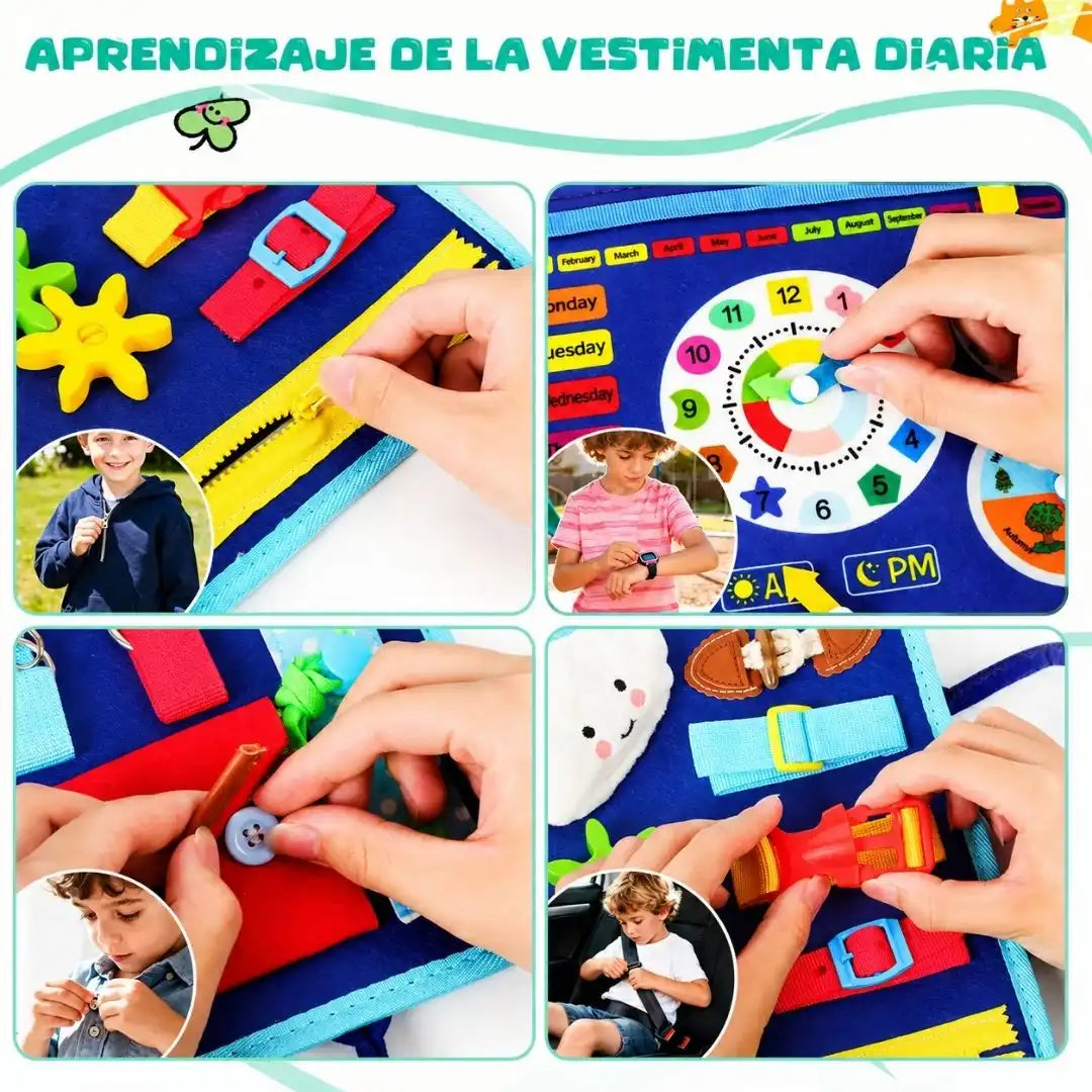 LIBRO MONTESSORI DE HABILIDADES BÁSICAS Pequeñas manos, grandes habilidades.
