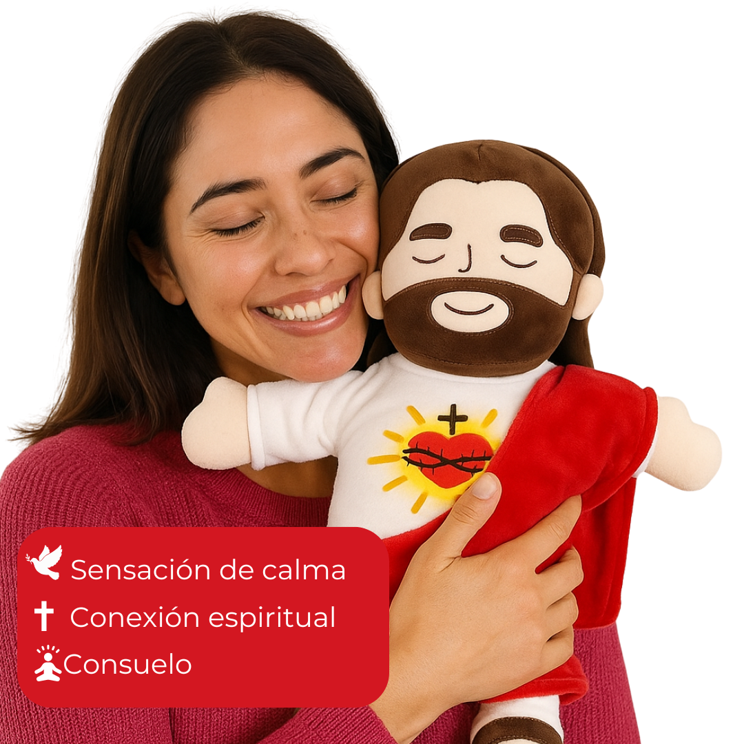🤗 Peluche Jesús™ | Un Refugio de Paz y Fortaleza